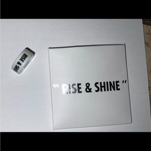 Carnival Cruise RISE & SHINE EFFY Fun Barrel White NIP